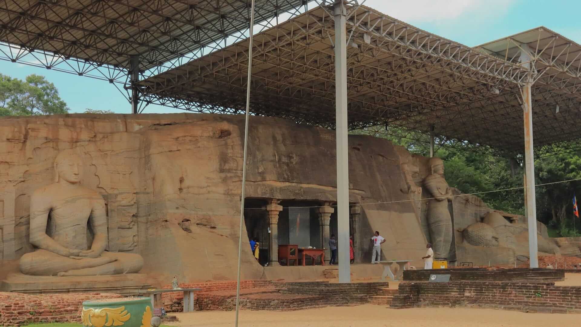 Polonnaruwa’s ancient rock temple – Gal Viharaya